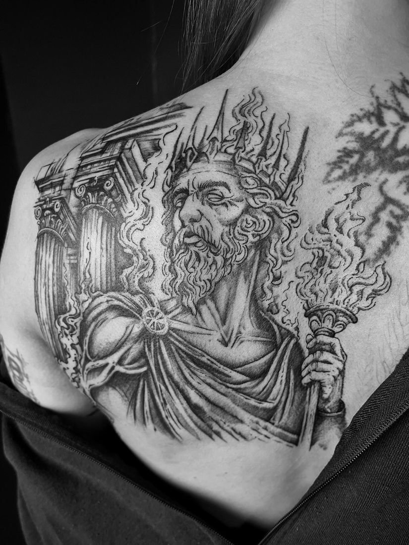 Tatuaż — Dotwork